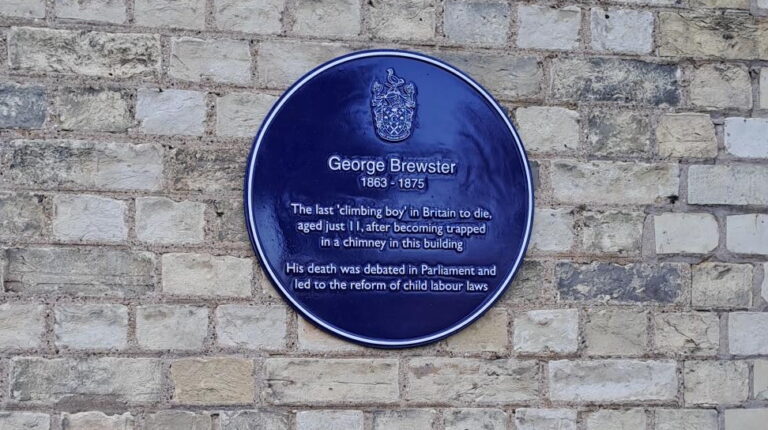 George Brewster Blue Plaque