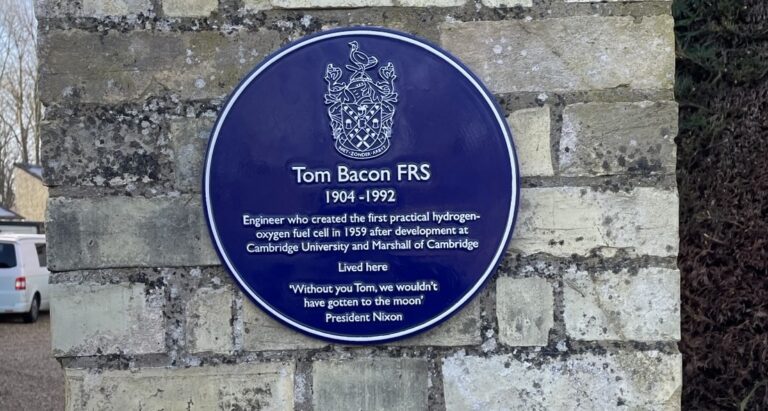 Tom Bacon Blue Plaque